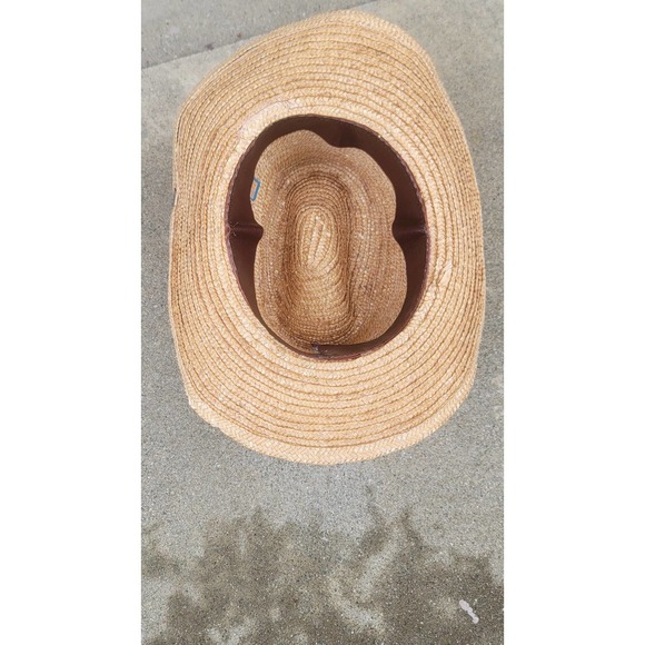 Vtg 1985 Silverado Movie Promo Straw Cowboy Hat - Picture 7 of 10